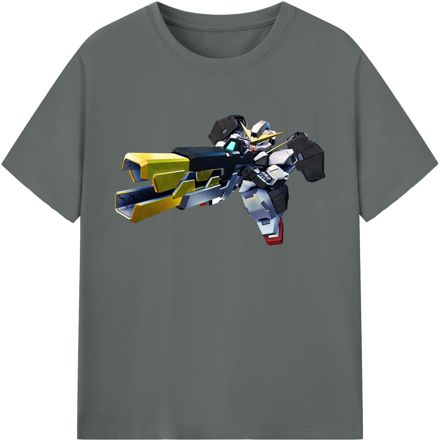 （画像用） 機動戦士ガンダム Mobile Suit Gundam 綿100％ メンズ半袖Tシャツ｜肌触りやわらか＆通気性